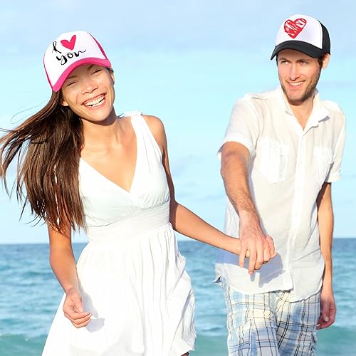 Miniatura 6 de Xtinmee 36 Pcs Unisex Sublimation Hats Blank Trucker Hats Adjustable Baseball Caps for Men Women Outdoor DIY