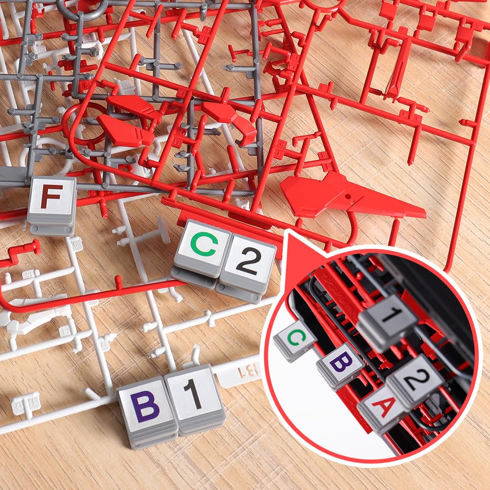 Label Holder For Gundam Hobby, Process Marker Holder, Plate Track Label Clip 10pcs For Gundam Model I.1074436089