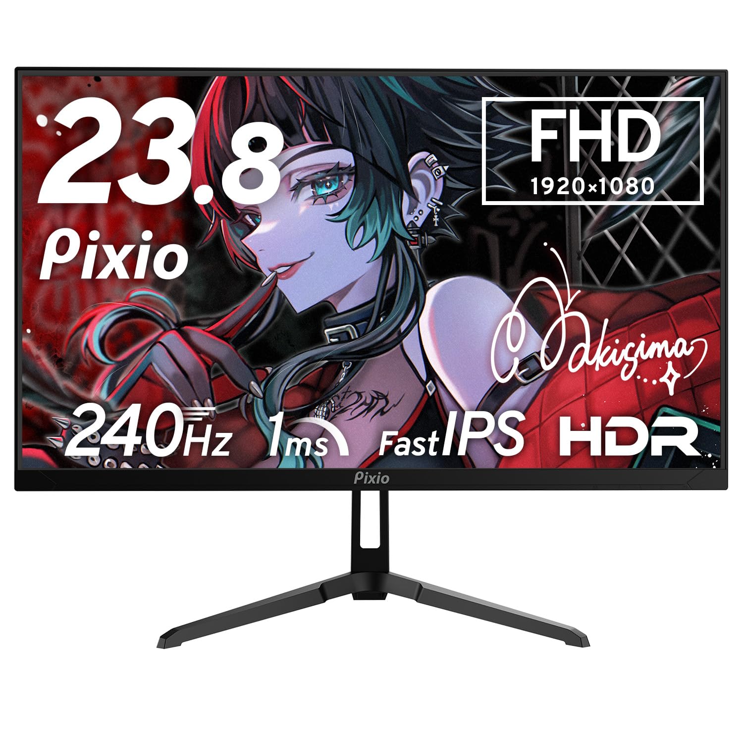Amazon.co.jp: Pixio ゲーミングモニター PX249Wave ブラック 24インチ
