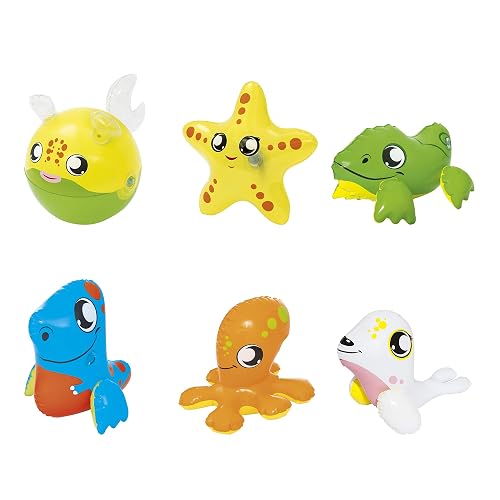 Bestway 34030 - Juguete de Baño Hinchable Diseño Animales Variados , color/modelo surtido