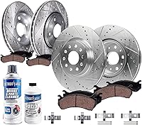 Vista 37 de Detroit Axle - Kit de freno delantero para Ford F-150 2010-2011, Ford Expedition Lincoln Navigator 2010-2021, repuesto de pastillas de freno