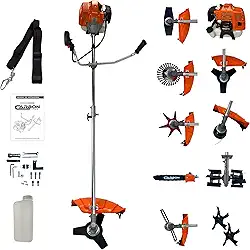 Combo Multifuncional Roçadeira 52cc 2,5HP a Gasolina com Acessórios Carbon Fak