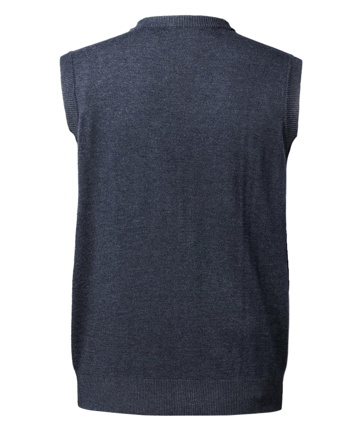 Herren Strickweste Ärmellos Zopfmuster Wollmischung Weste Strickjacke ohne Ärmel Strickpullover Tank Tops mit Knöpfen für Gentleman