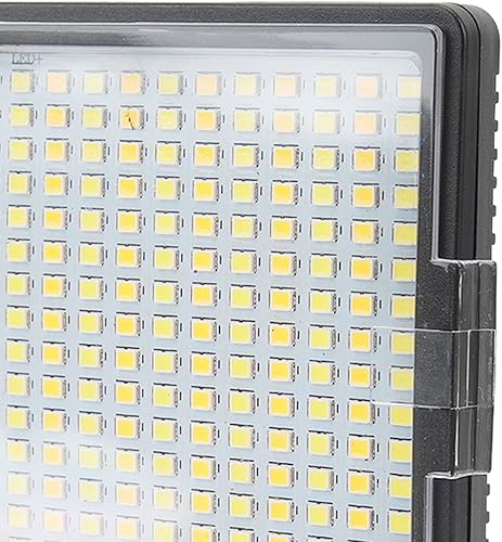 Miniatura 7 de Luz de video LED 32 W 416 unids Panel plano LED lámpara de luz de iluminación de fotografía Panel de iluminación de cámara Luz de relleno para