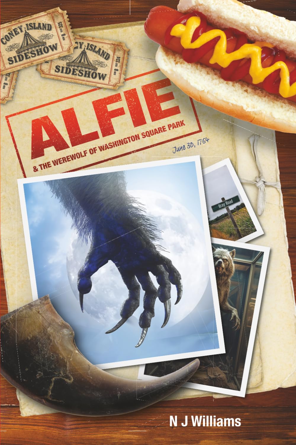 Alfie & the Werewolf of Washington Square Park (Alfie's adventures into the world of monsters, creatures, conspiracies and the paranormal.)