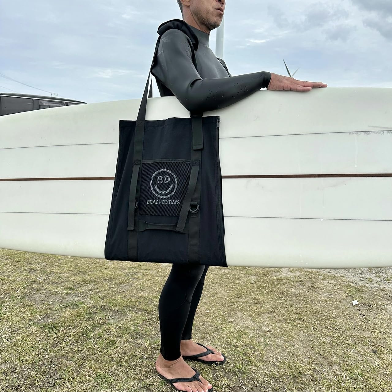 レア物　FCS　ボードキャリーバッグ　サーフボードキャリー　サーフキャリーバッグ サーフキャリーバッグ ビーチドデイズ 公式 BEACHED DAYS ボード