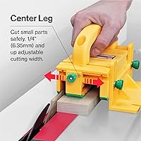 Vista 4 de Bloque de empuje Microjig GRR-RIPPER 3D para sierras de mesa, rebajadoras, sierras de banda, y ensambladores