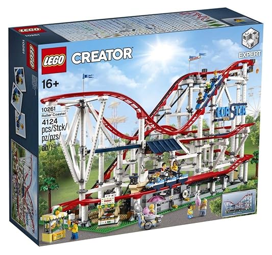 LEGO Creator Expert Roller Coaster 10261 Building Kit (4124 Pieces) - Standard Packaging