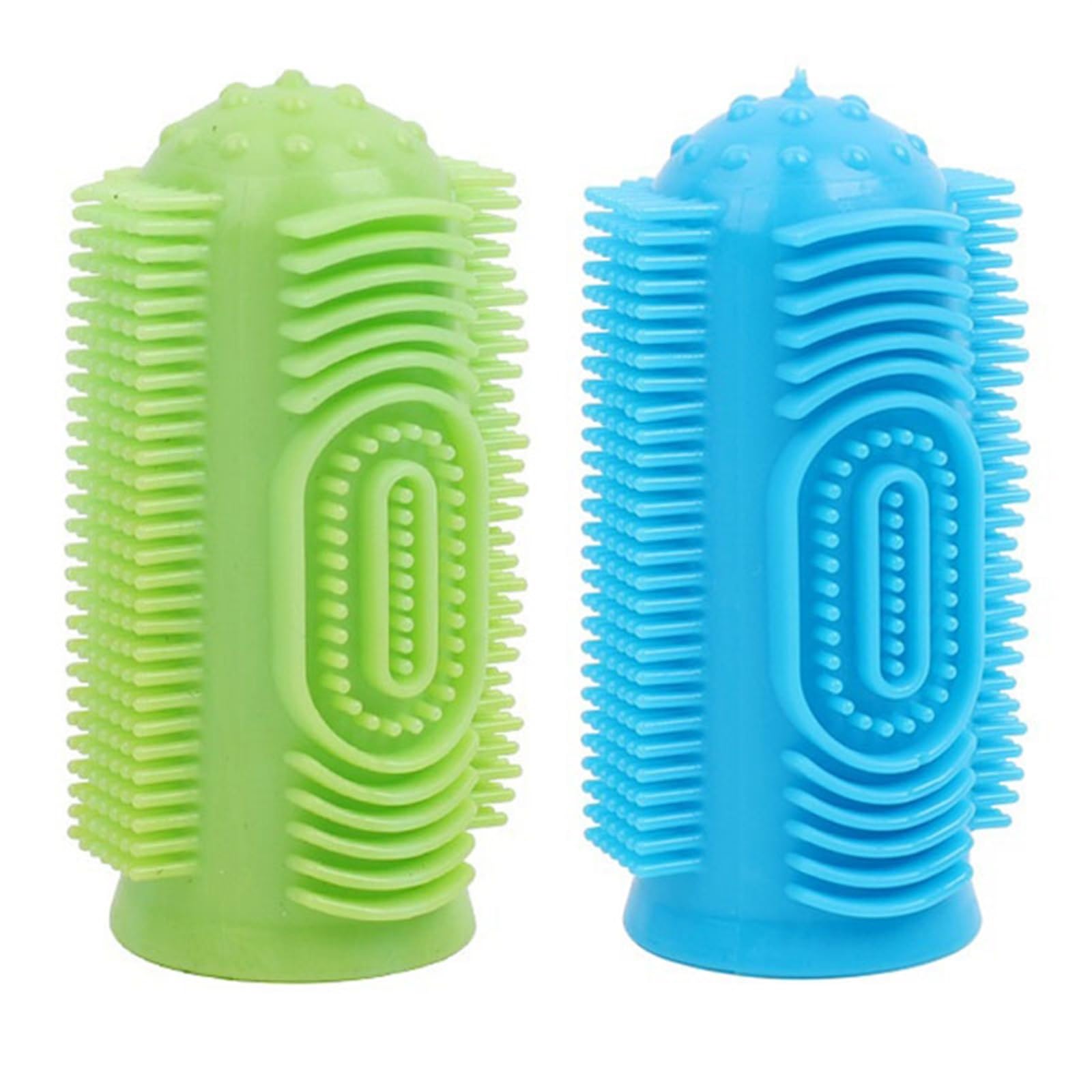 Brosse dentaire for animaux de compagnie Soins bucco-dentaires Brosse dentaire for animaux de compagnie Brosse à dents for chiens en silicone à 360 degrés for chiens de petite race, chiens de taille m