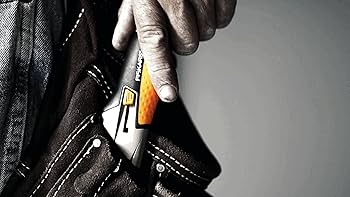 Fiskars Nóż segmentowy, Długość 16,5 cm, w tym ostrze (18 mm