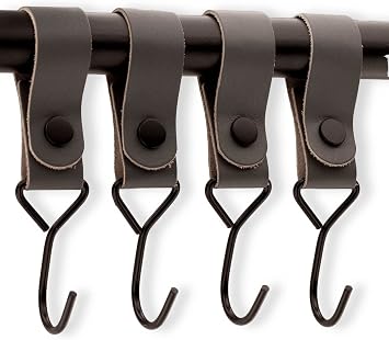Brute Strength Multi-Function Hook with Leather Loop - Grey - Pack of 12