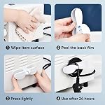 Cord Organizer for Kitchen Appliances 4 Pack Cord Wrap Cord Holder Cable Organiser for Mixer, Blender, Coffee Maker, Pressure Cooker, Air Fryer