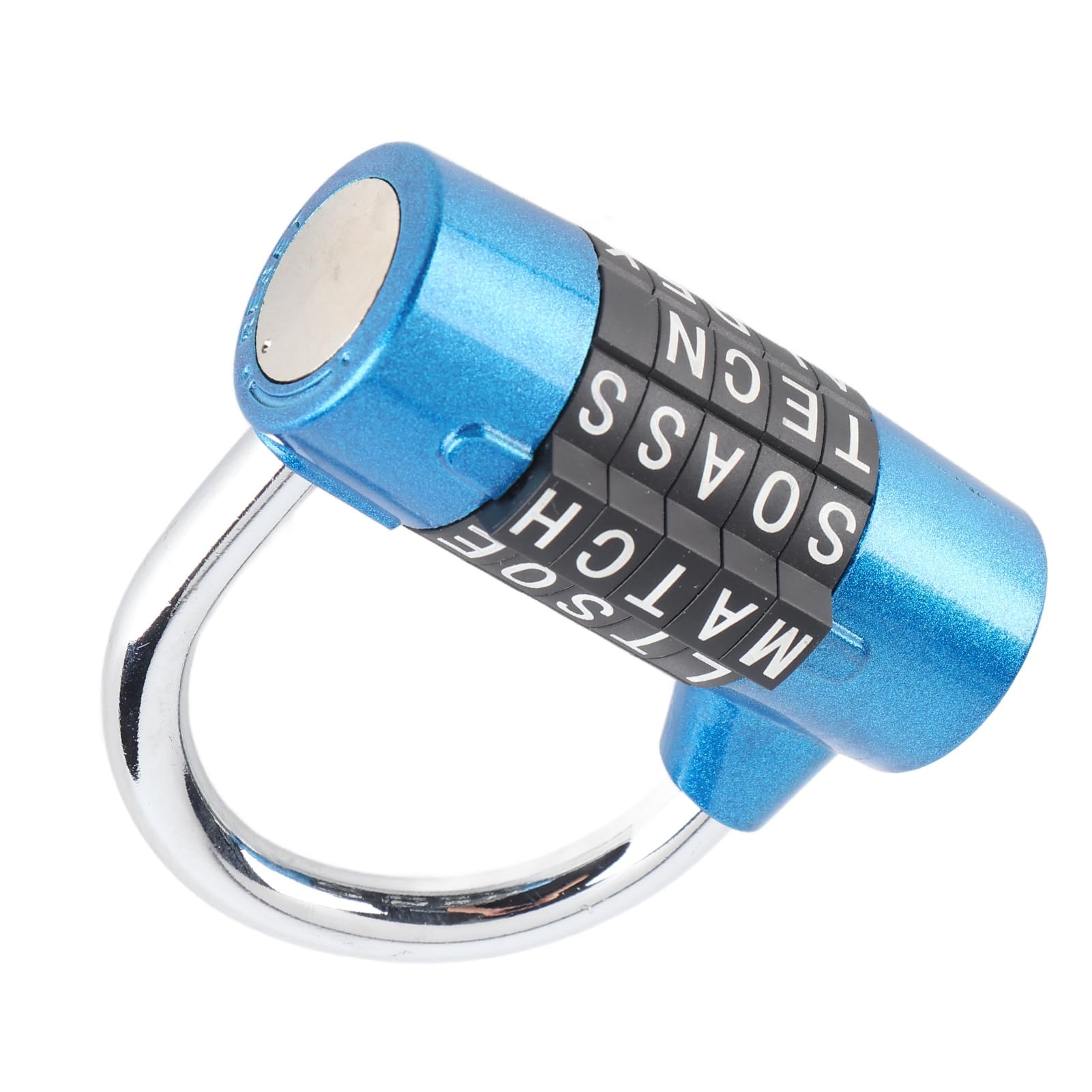 lyrlody Lucchetto a Combinazione 5 Cifre, Codice a Rotelle Numerico, Resettabile, in Lega di Zinco e Acciaio, per Valigia, Palestra, Borsa Viaggio, Porta (BLUE)