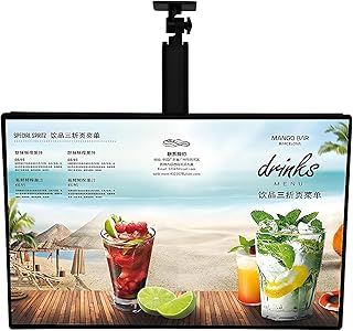 LED-Werbescheid, ultradünne Hintergrundbeleuchtung, Menütafel für Restaurants und gewerbliche Nutzung