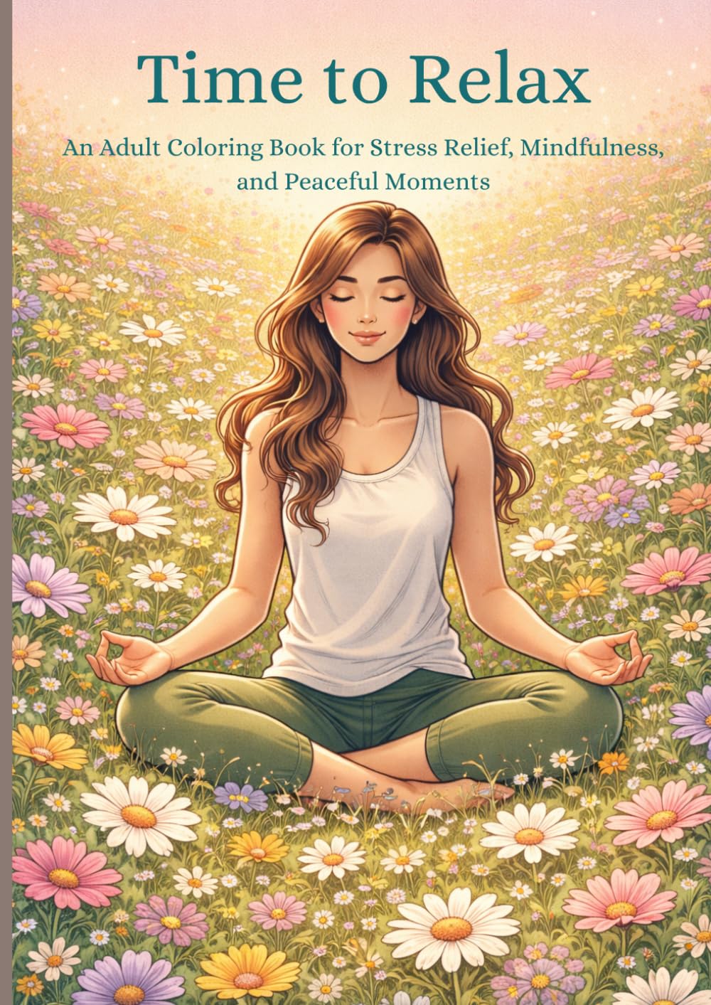 Time To Relax: An Adult Coloring Book for Stress Relief, Mindfulness, and Peaceful Moments