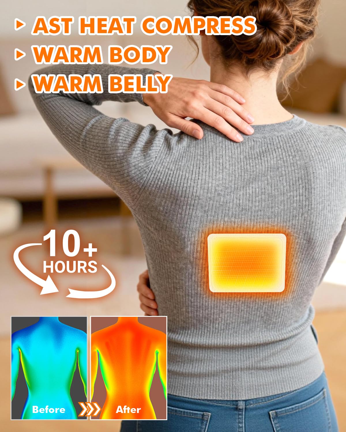 Body Warmers for Cold Weather, 10 Packs Disposable Hand Warmers — Amazon image 5