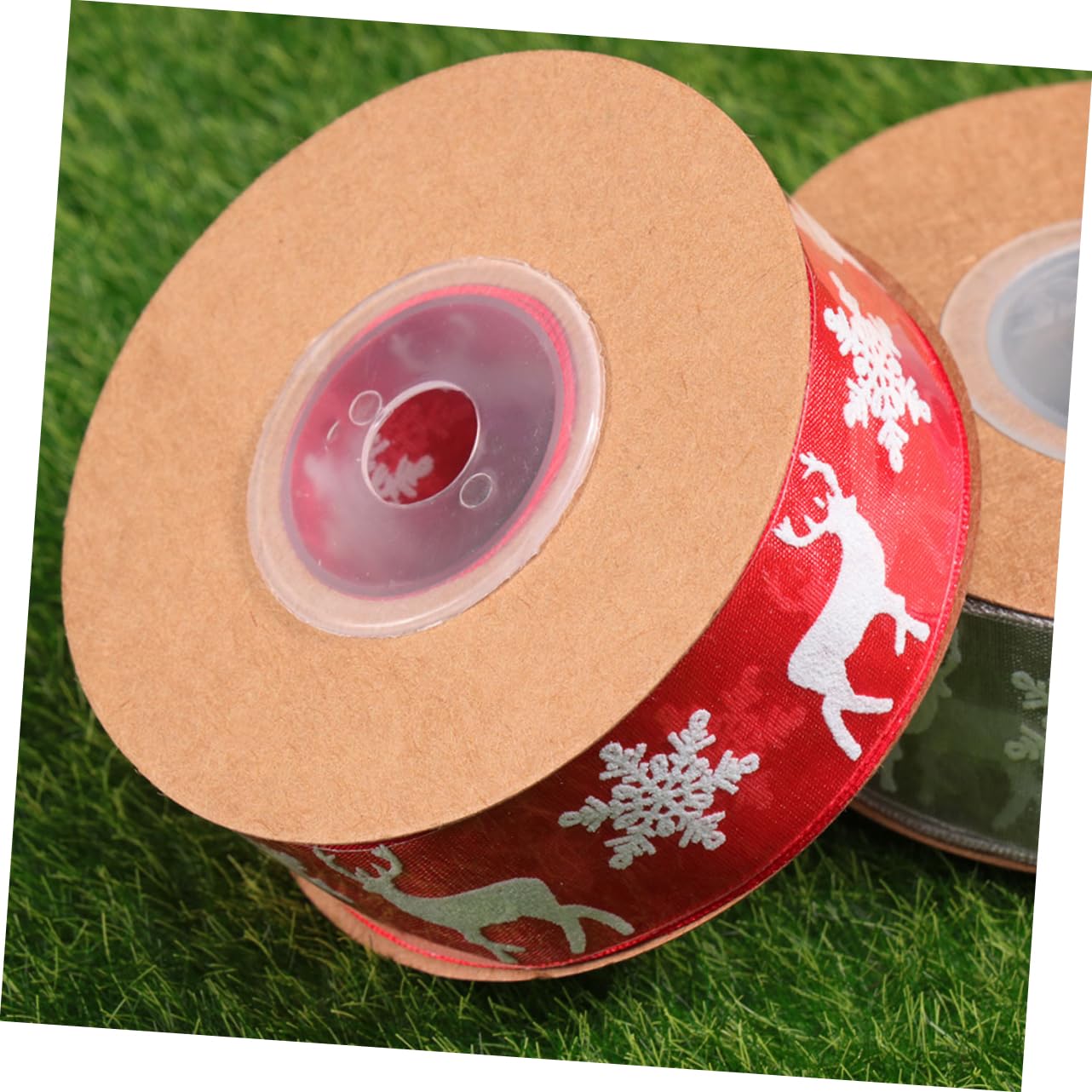 VILLCASE 3 Set Di Nastri Natalizi in Grosgrain Nastri Natalizi in Pizzo Delicato 10 M Artigianali Per Decorazioni Per Alberi Feste 2 Pezzi*3