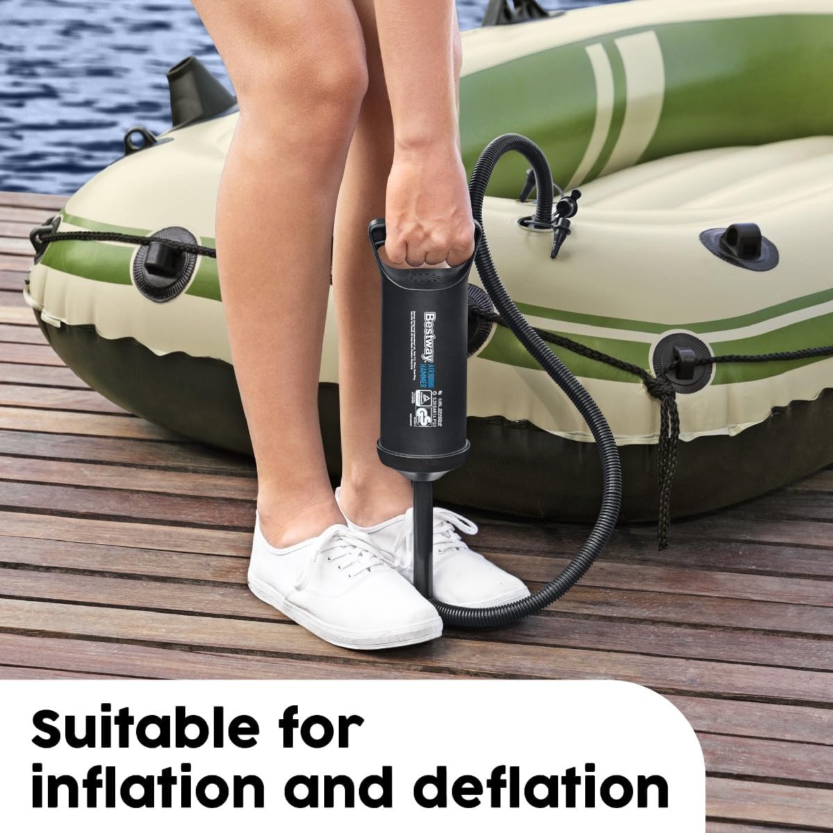 Bomba manual Bestway Air Hammer por 5,95€