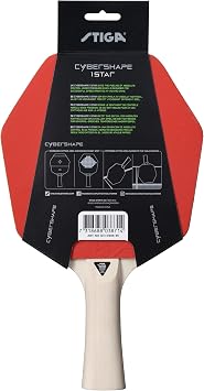 STIGA Cybershape 1-Star Table Tennis Bat Optimal Control and Unique Shape