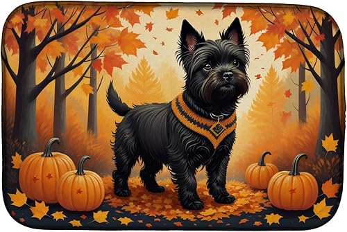 Miniatura 27 de Caroline's Treasures DAC1072DDM Shiba Inu - Tapete de secado de platos absorbente para encimera de cocina, tapete escurridor de platos para SHIBA