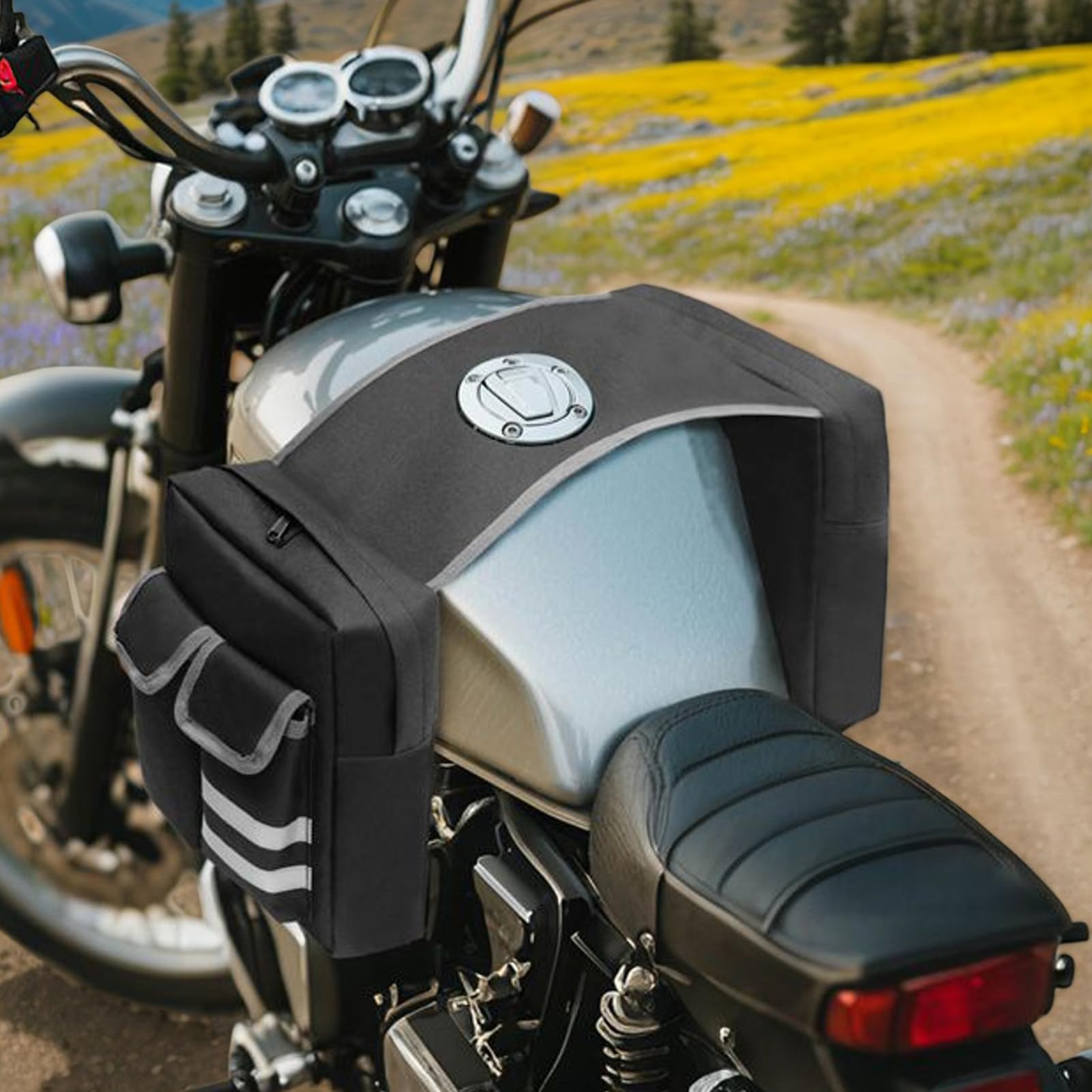 Torby boczne motocyklowe Wodoodporne torby motorowe do przechowywania