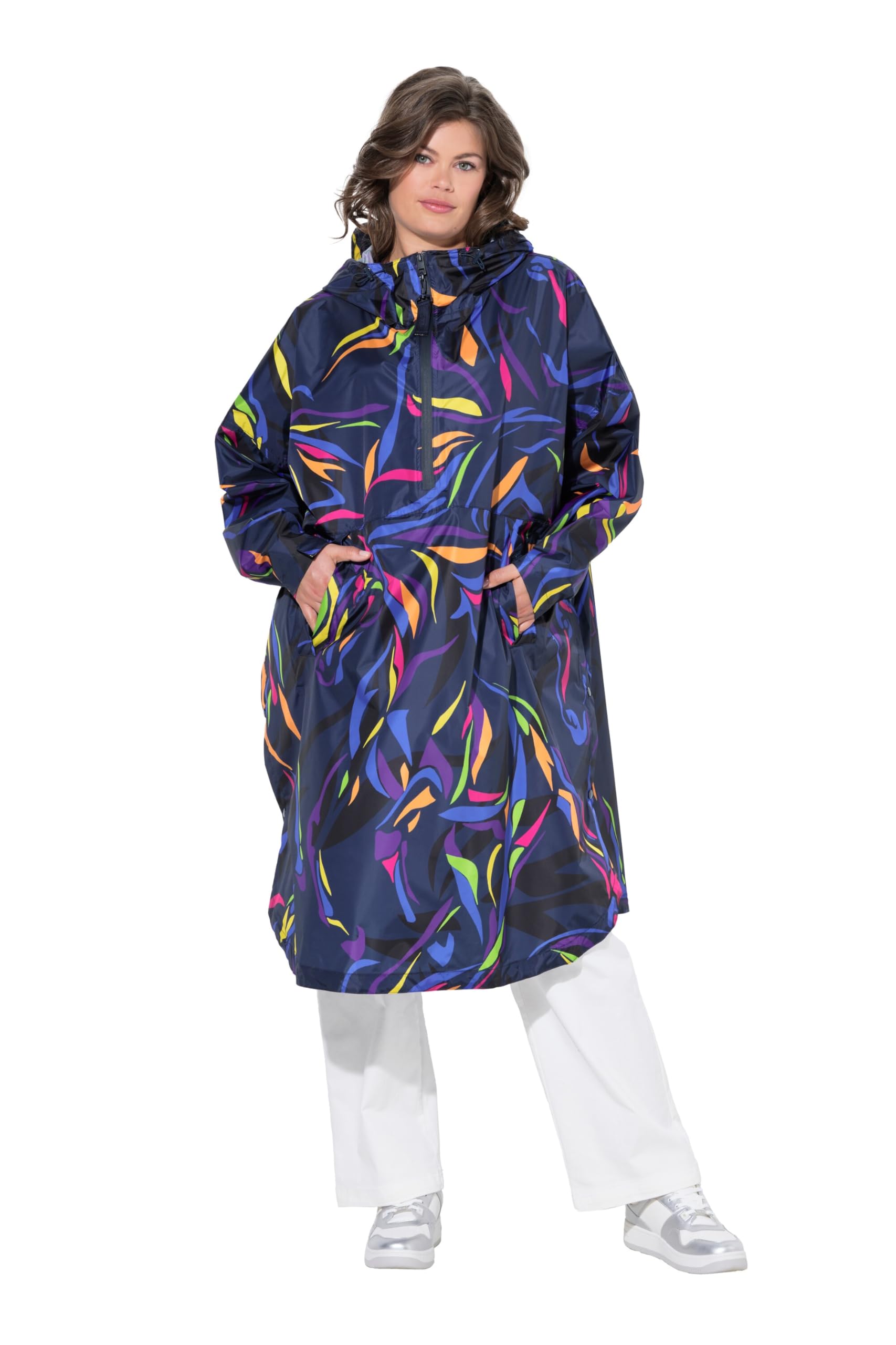 Laurasøn Funktions-Regencape, Unisex, Print, Kapuze 840286