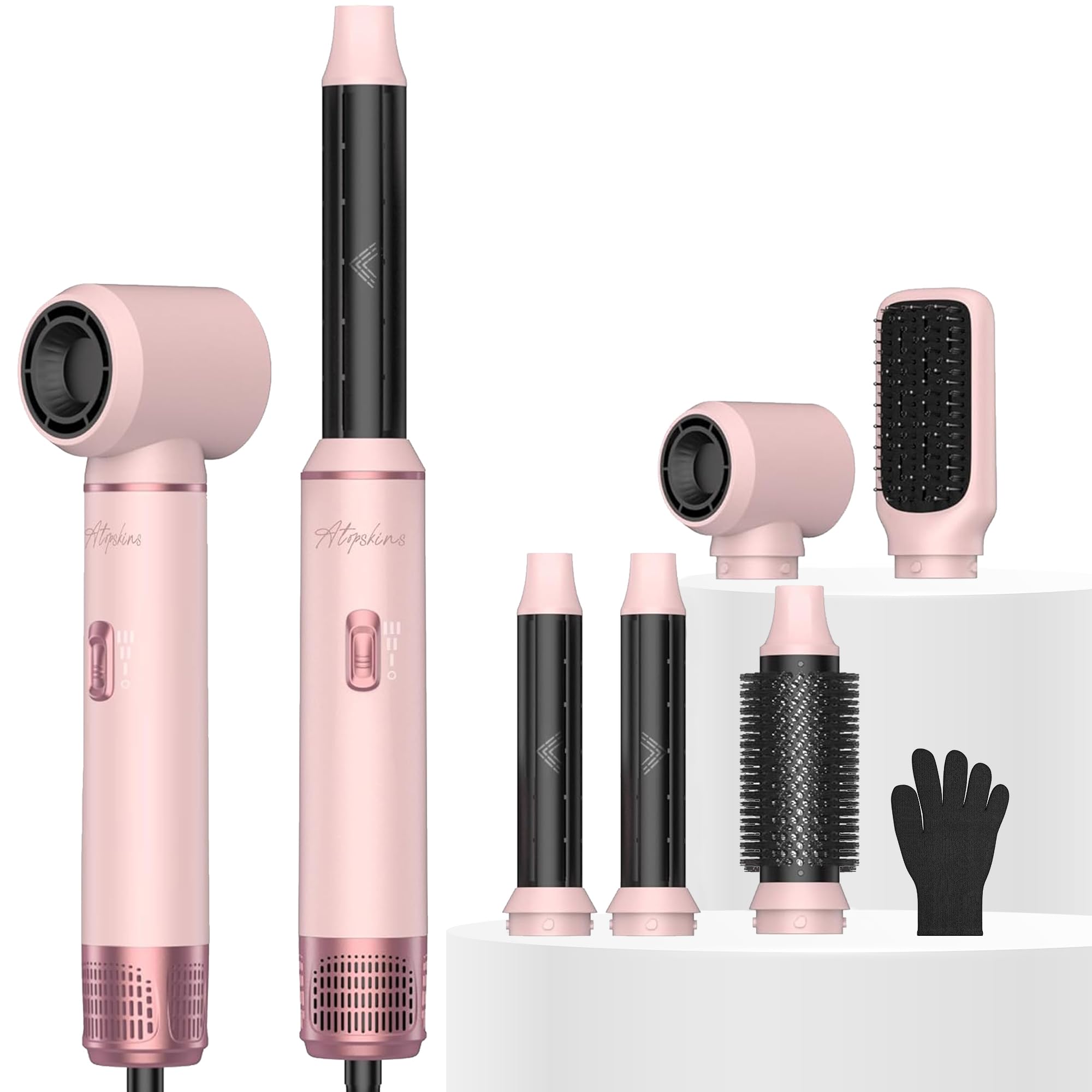 Atopskins 5 in 1 Hair Dryer Brush Set
