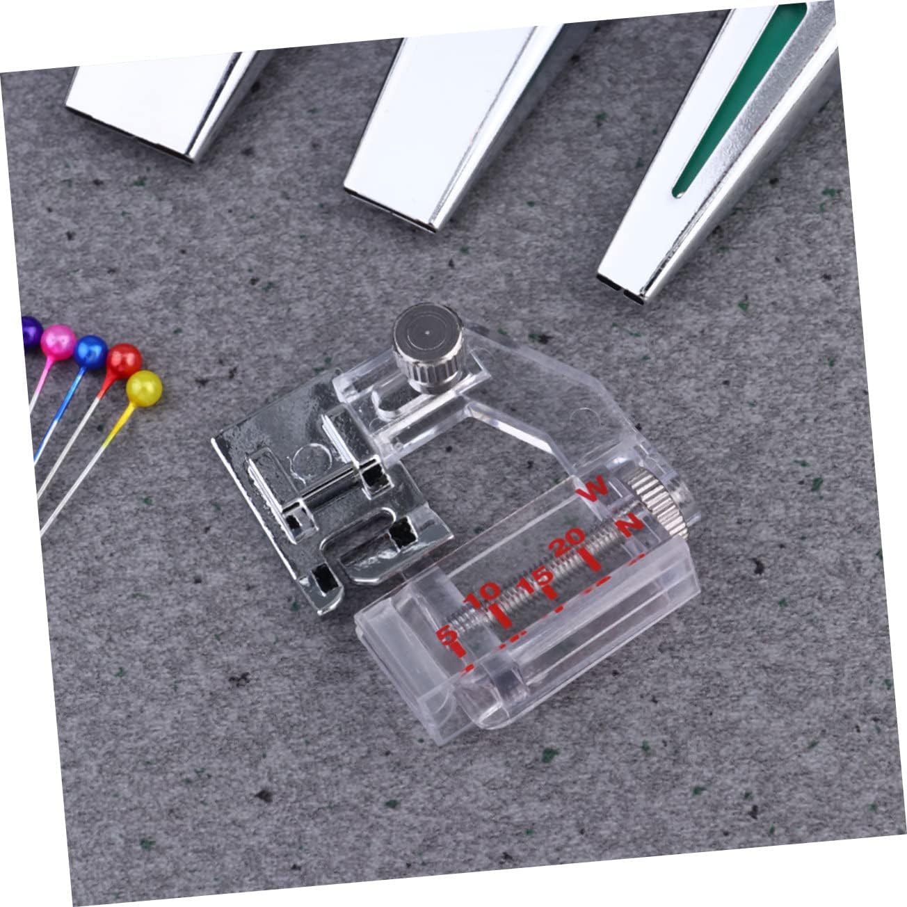 CORHAD Bias Tape Maker Set for Quilting Sewing Fabric Binding Tape Maker Hemming Set Fabric Strips