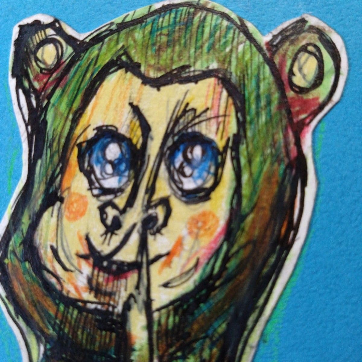 Amazon.co.jp: ザビちゃん原画肉筆さる : おもちゃ