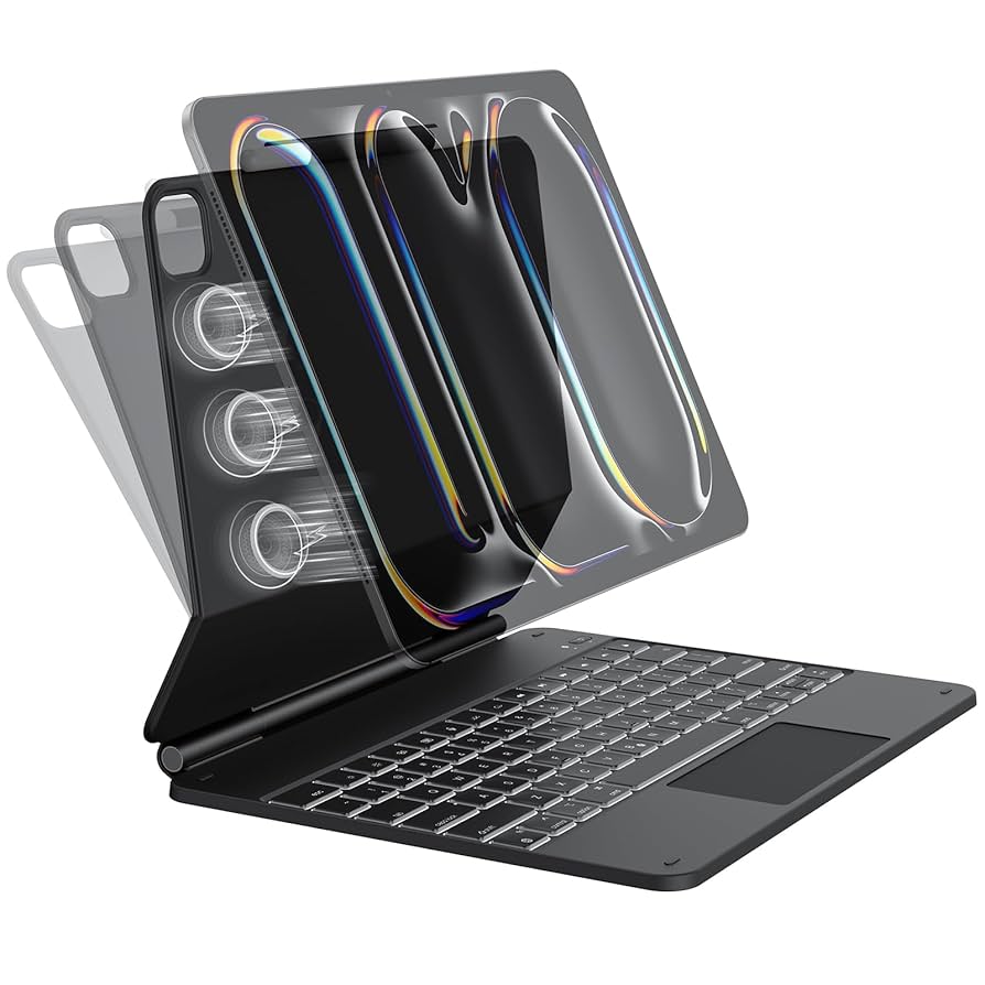 Amazon.com: OMOTON Magnetic Keyboard Case for iPad Pro 13