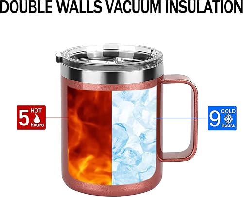 Miniatura 5 de Regalos para madrina, taza aislada de acero inoxidable con asa, regalo de cumpleaños para madrina de ahijada, ahijado, ahijado, propuesta, anuncio,