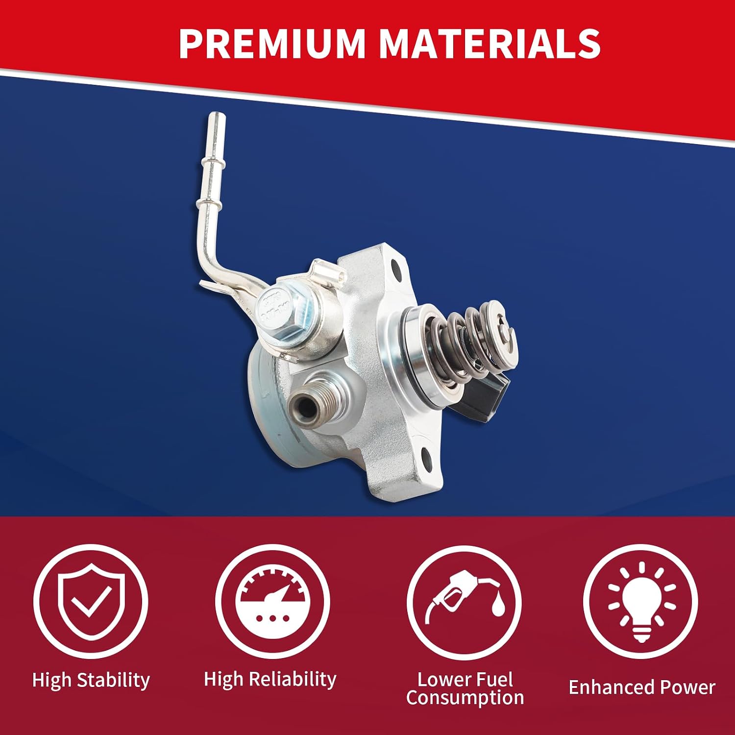 High Pressure Fuel Pump 16790-5PC-H02 Compatible with Honda Accord 2018-2022 Civic 2017-2020 CR-V 2017-2022 1.5L L4 Turbo Replace HM10127 167905PAA01