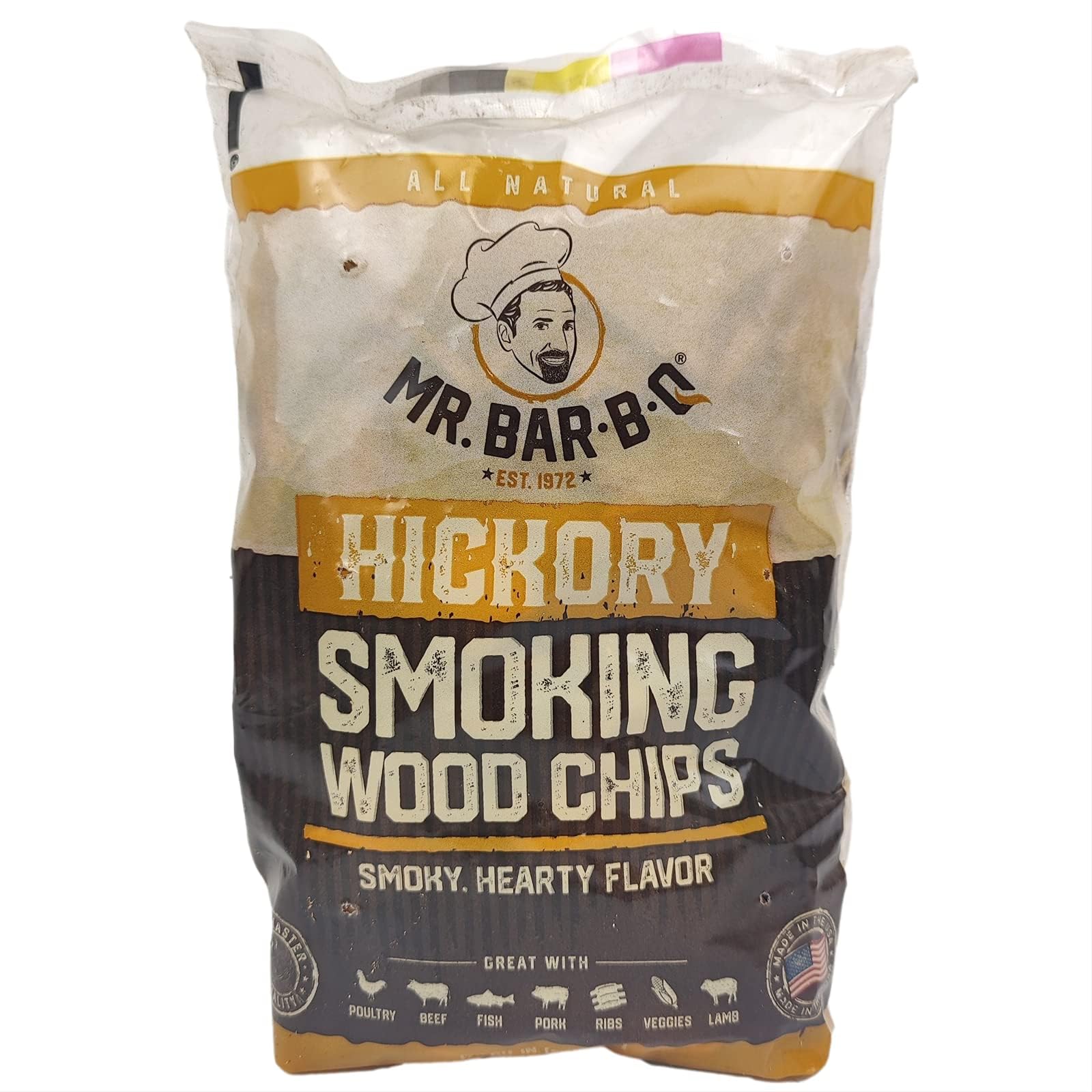 Copeaux en bois d'hickory Mr. Bar-B-Q pour vos soirées grillades