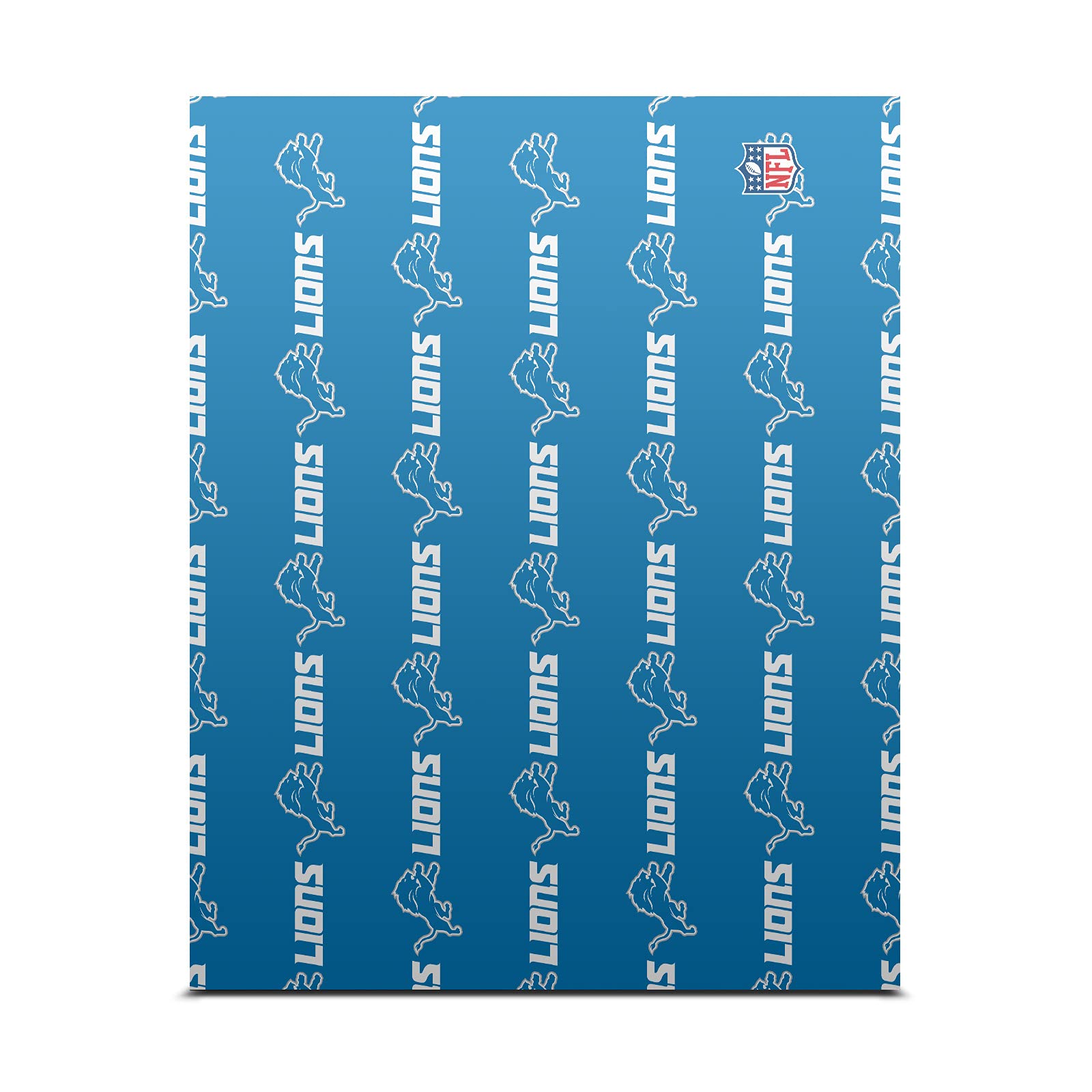 Head Case Designs sous Licence Officielle NFL Logo Detroit Lions Vinyle Autocollant De Jeu Peau Autocollant Couverture Compatible avec Xbox One X Console and Controller Bundle