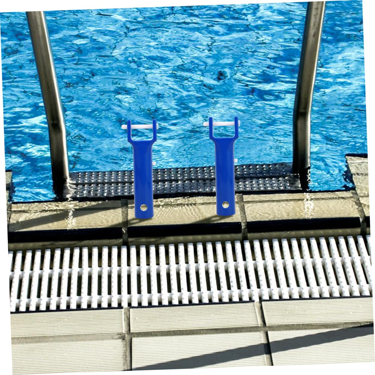 ANKROYU Lot de 6 clips en V pour piscine - Pour écumoire de piscine