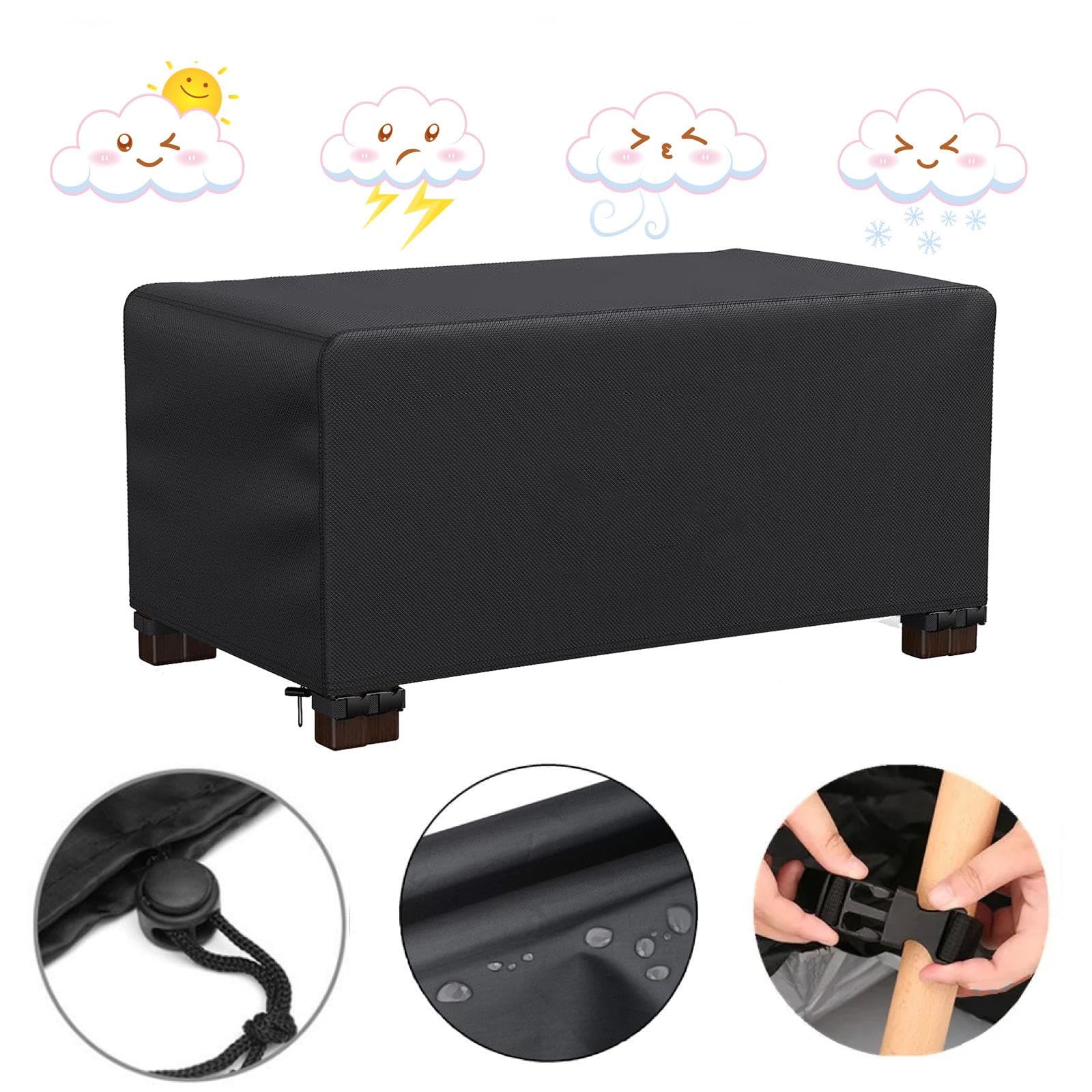 Fundas Exterior Muebles Jardin 340x290 Funda Para Mesa De Jardin,Cubierta Oxford 420d, Sistente Al Invierno,Funda Impermeable,Funda Sofa Jardín Exterior Para Muebles De Jardín 340x290x74cm/LxWxH