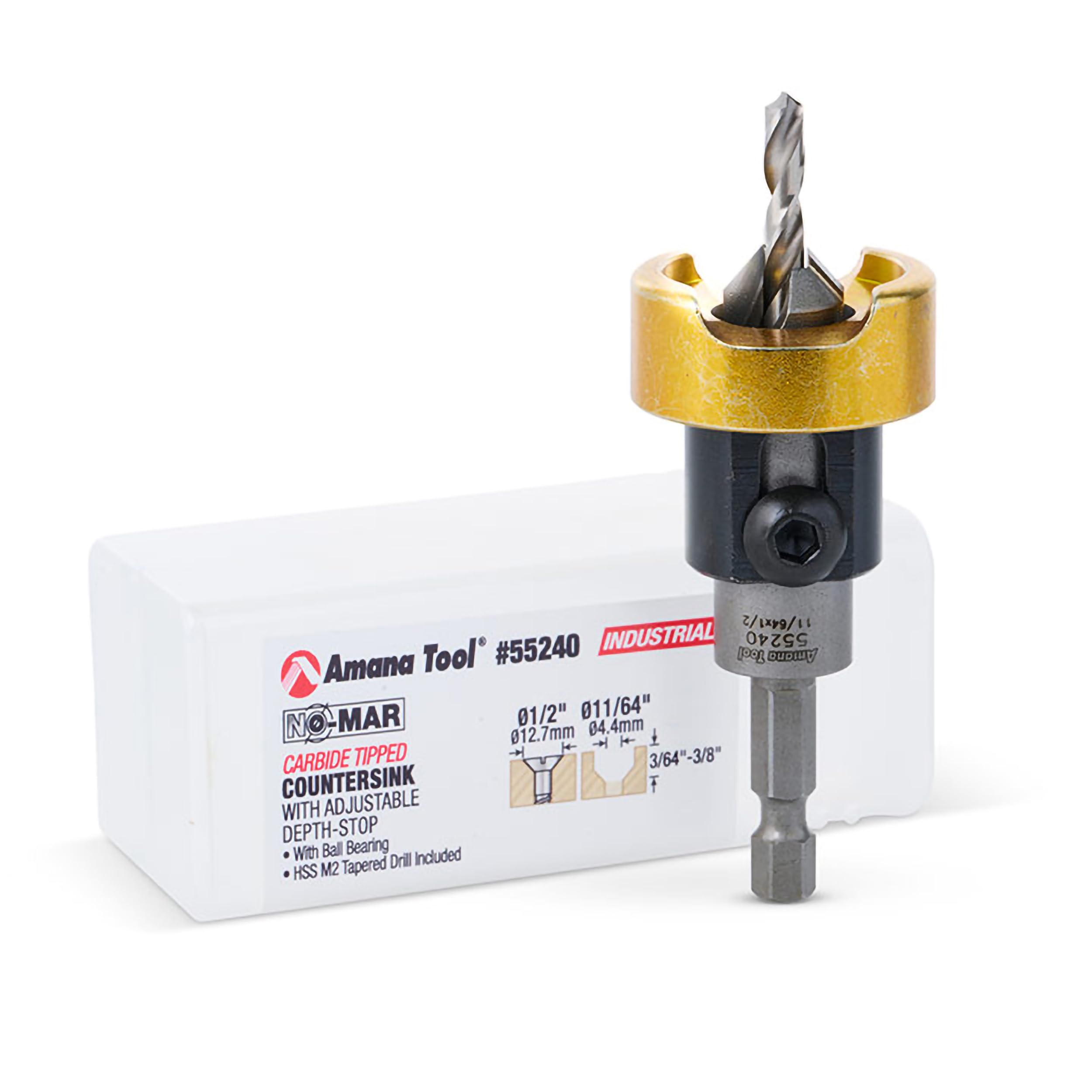 Amana Tool Countersink Set - 82 Degree, Carbide -6 Amana Tool Countersink Set - 82 Degree, Carbide -6
