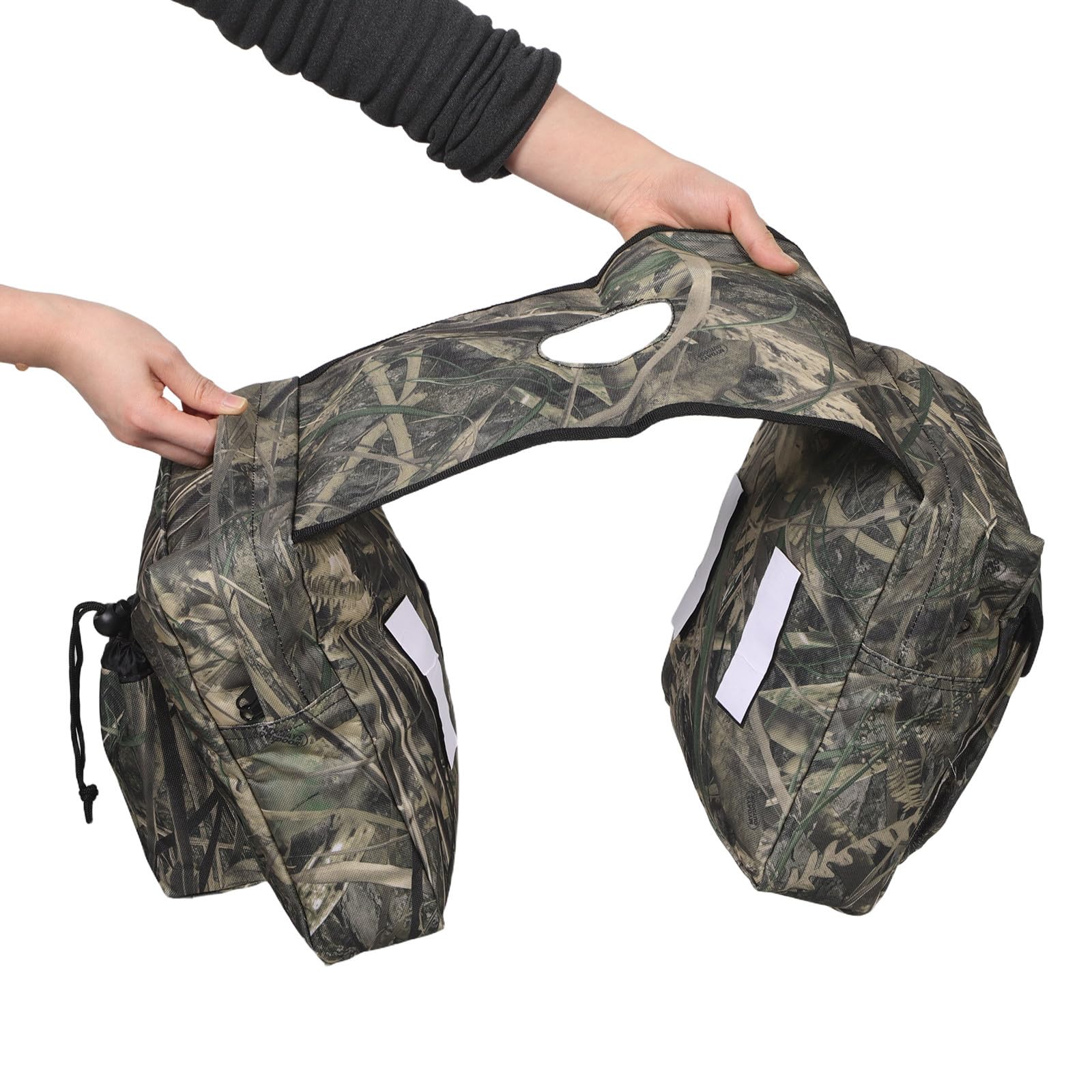 GALPADA Bolsa de Tanque para Motocicleta de Gran Capacidad Resistente de Tela Oxford Correas Ajustables para Aventuras y Viajes Prolongados en Utv y Motos de Nieve