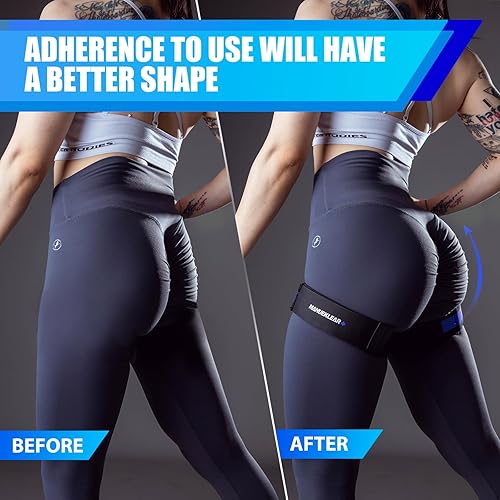 Miniatura 2 de MANUEKLEAR Bandas de restricción de flujo sanguíneo con antideslizante para entrenar hasta el entrenamiento de oclusión, bandas de oclusión de