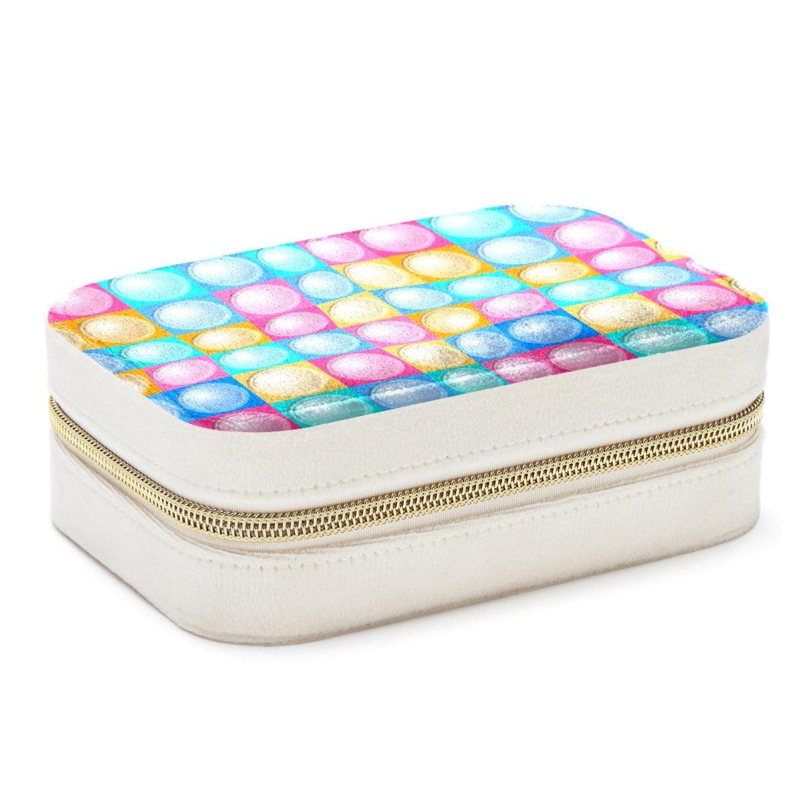 Boîte à bijoux portable de voyage Nourison pour bagues et colliers