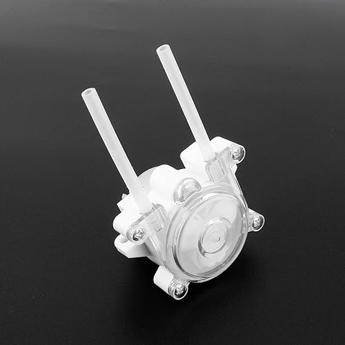 Miniatura 4 de Bomba de agua pequeña de 6 V CC - Cabezal de dosificación peristáltico de bricolaje para acuario, laboratorio químico y agua analítica