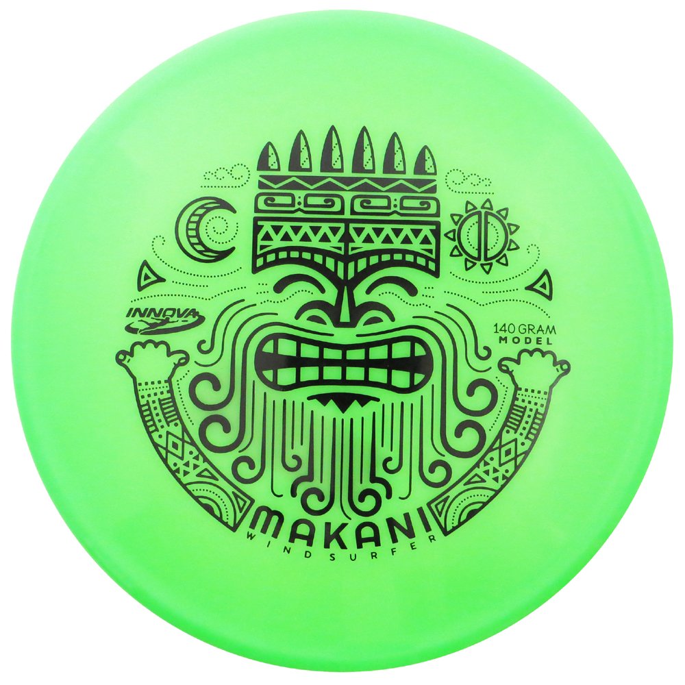 INNOVA Makani 140g Recreational Catch Disc [Stamp Colors May Vary] - Green