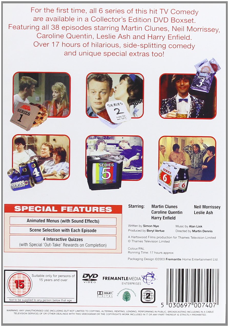 Men Behaving Badly Six Pack - Series 1-6 BBC [1992] [DVD] [Edizione: Regno Unito]