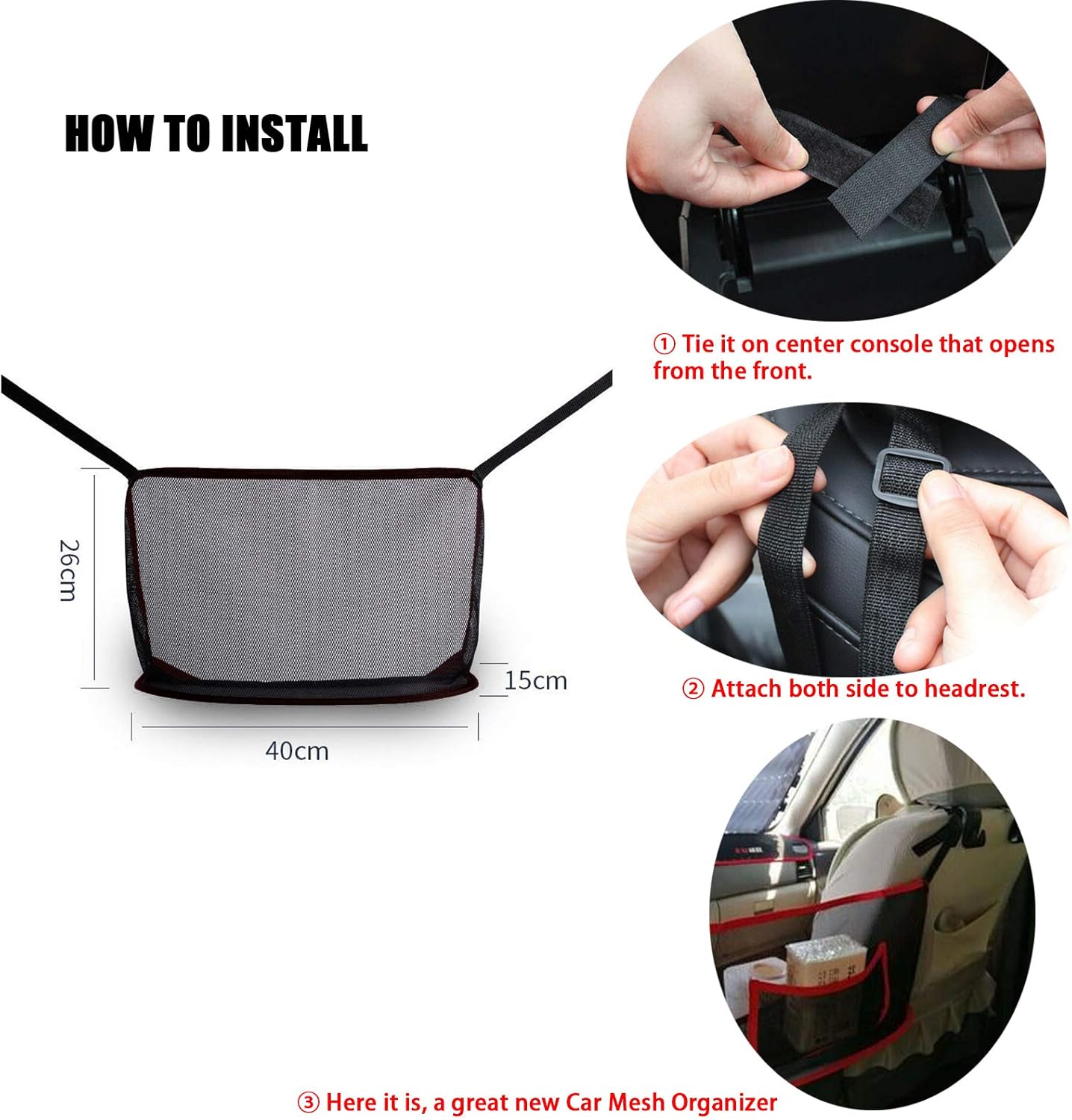 Kqiang Pocket Handbag Organizer Barrier Photo