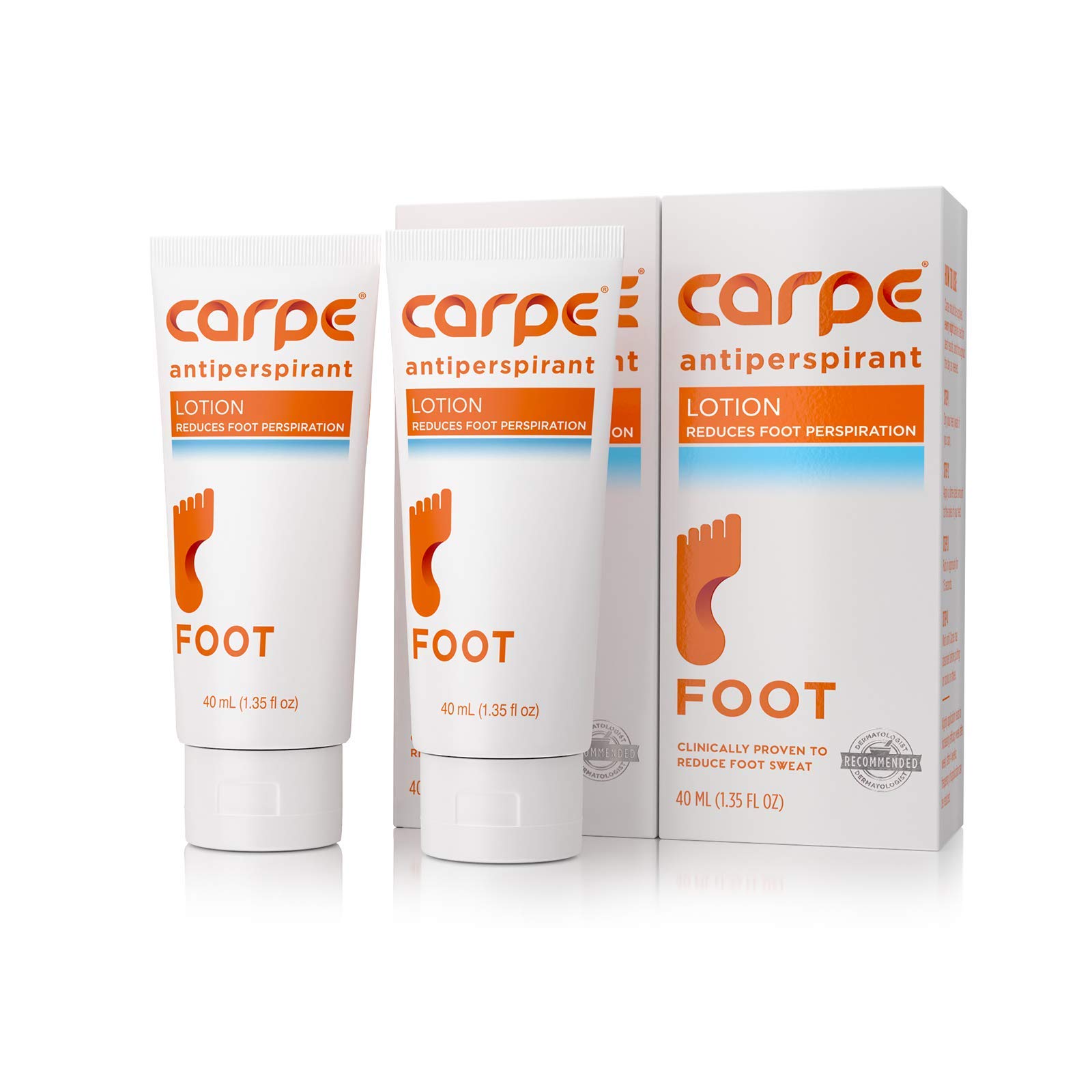 Carpe Antiperspirant Foot Lotion, A Solution