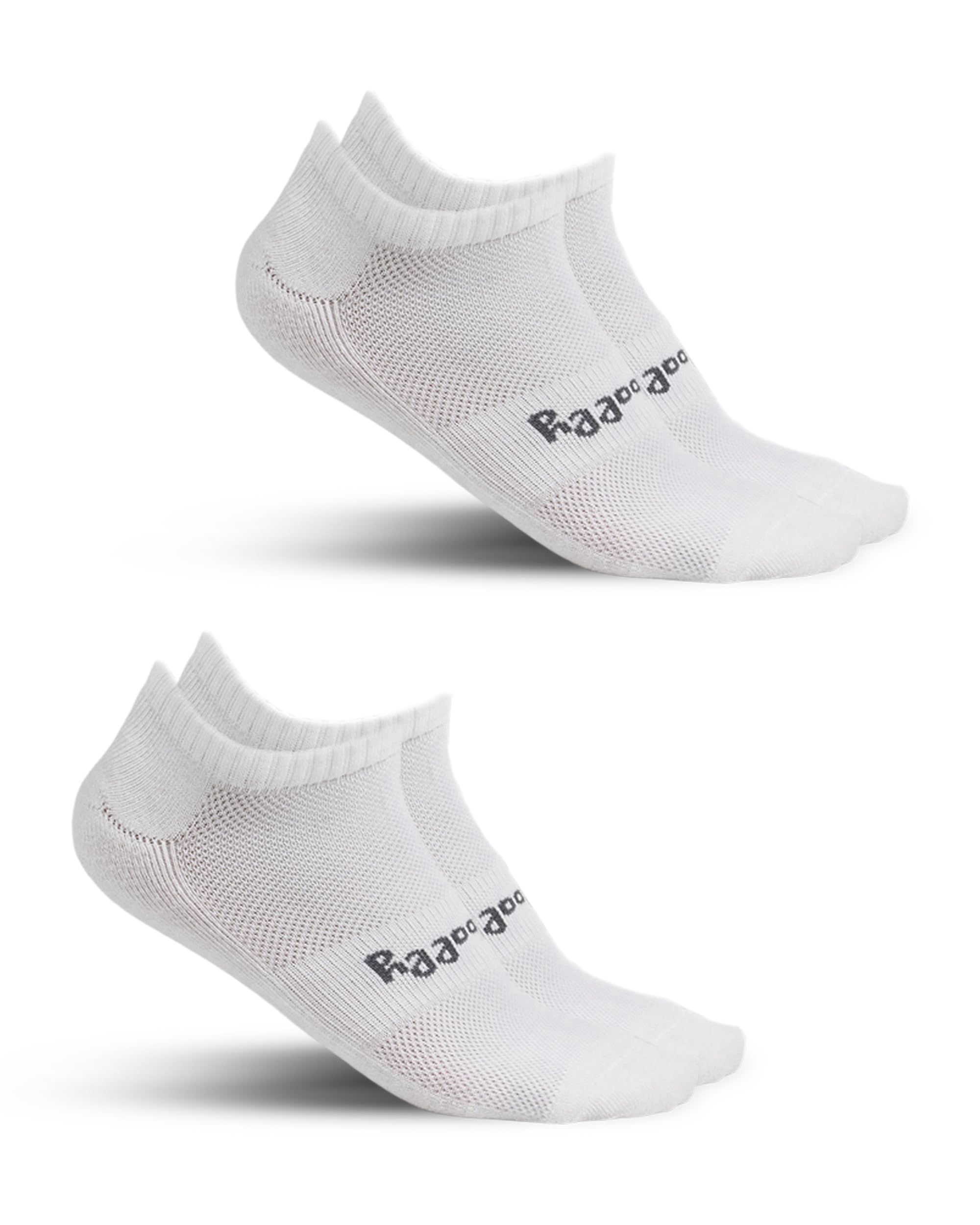Woolly Clothing Merino Wool Ankle Air Sock - [ 2 Pairs ] - Moisture wicking, anti-odor, go anywhere sock