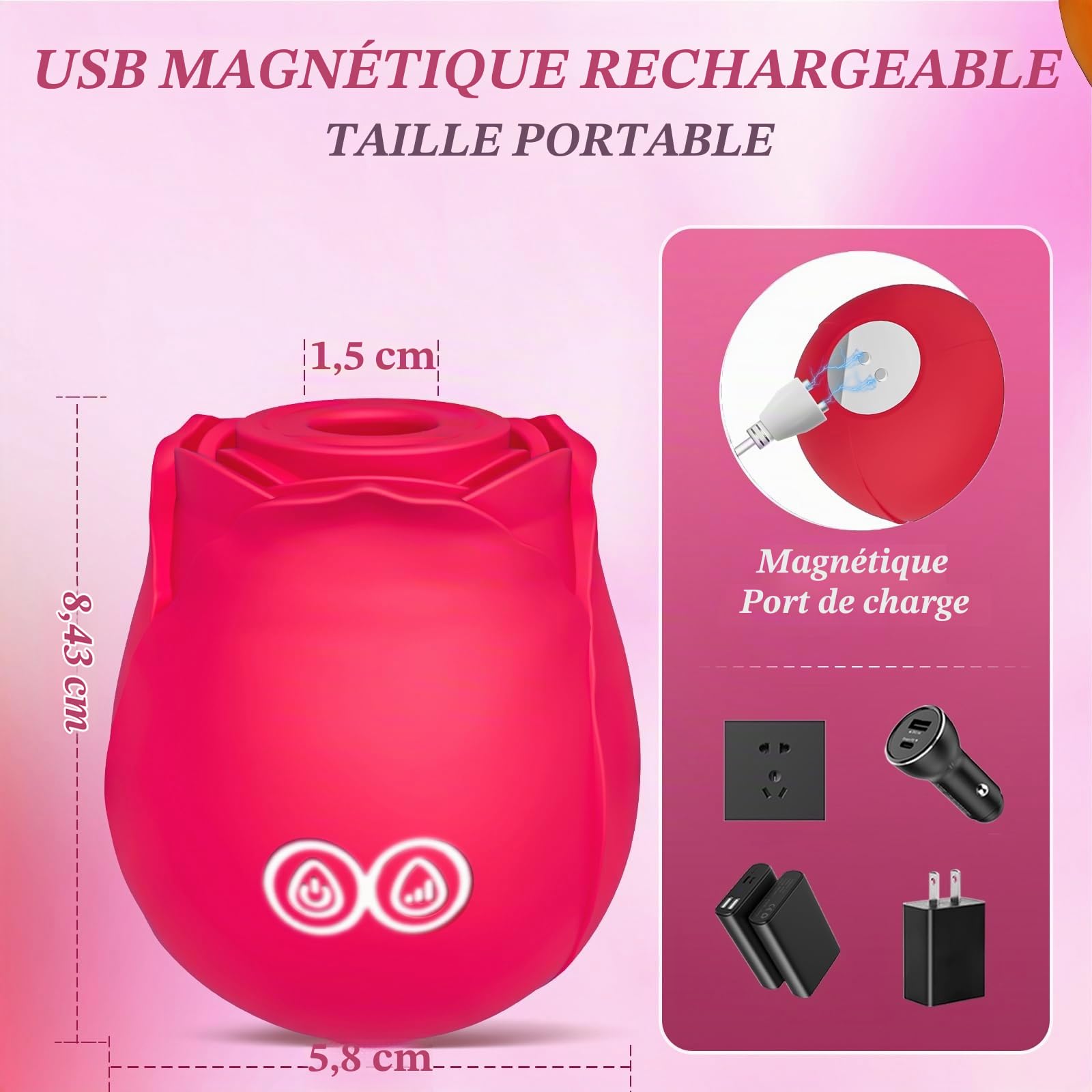 Vibromasseurs Feminin Clitoridien Sextoyse Femme Clitoridienne Gode Femme Sex Toys Toyspour pour Homme Vibrateures Jouet Adulte Vibro-masseur va et vient Puissant Sextoyse Couple Plaisir Dildo, W01