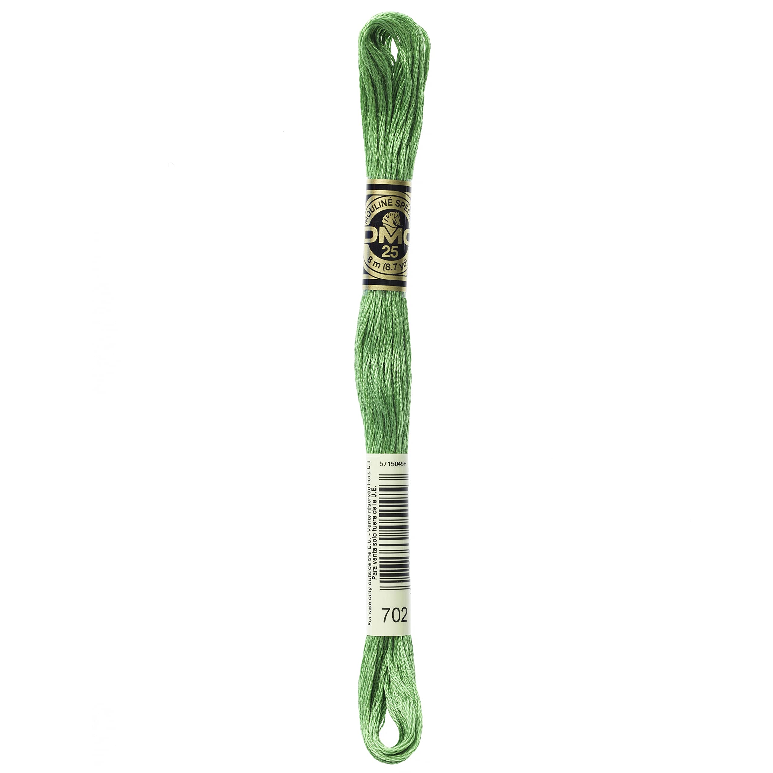 Fil de broderie en coton DMC Vert pour personnaliser vos vêtements en lot