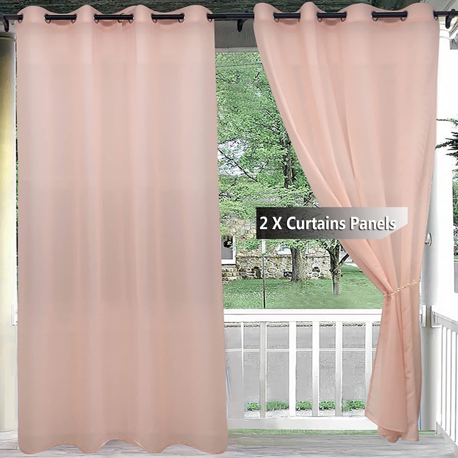 Amazon｜ガゼボパーゴラ用の防水アウトドアカーテン-屋外