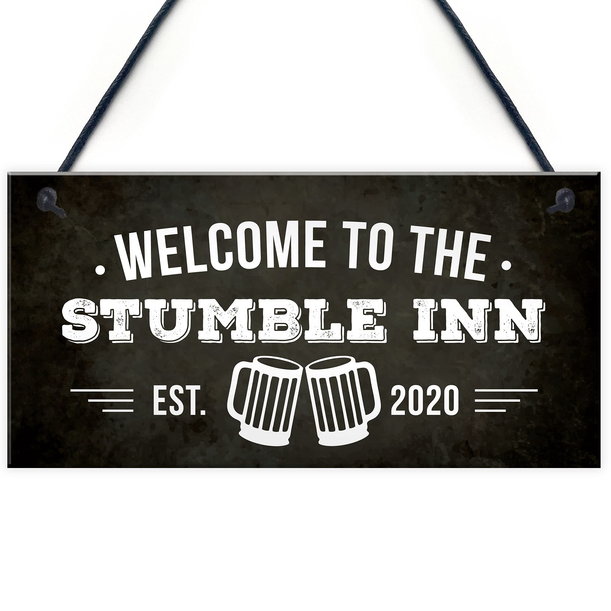 Red Ocean Personalised Home Bar Decor Signs Novelty Alcohol Pub Signs Personalised Gifts For Him